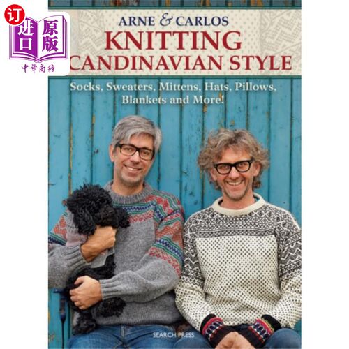 海外直订Arne & Carlos Knitting Scandinavian Style Arne & Carlos针织斯堪的纳维亚风格