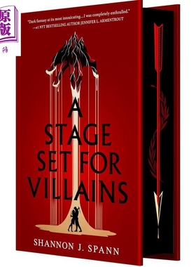 预售 为恶棍搭建的舞台 限量刷边 A Stage Set for Villains 英文原版 Shannon J Spann【中商原版】