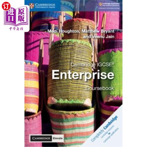 海外直订Cambridge Igcse(r) Enterprise Coursebook with Cambridge Elevate Edition (2 Years 剑桥Igcse(r)