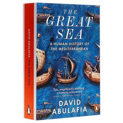 伟大的海 地中海人类史 豆瓣高分 英文原版 The Great Sea David Abulafia【中商原版】