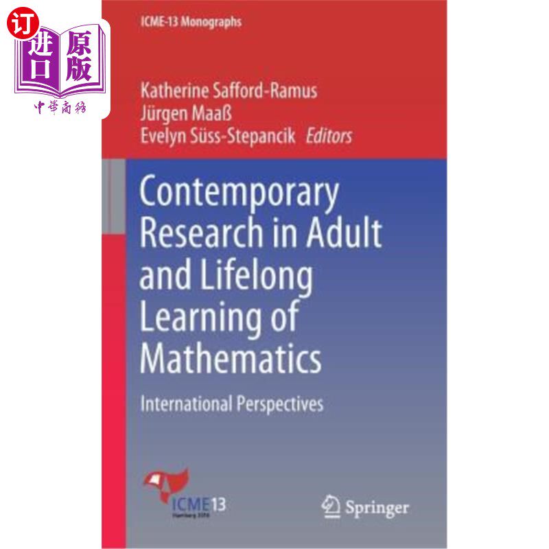 海外直订Contemporary Research in Adult and Lifelong Learning of Mathematics: Internation 当代成人和终身数学学习研究