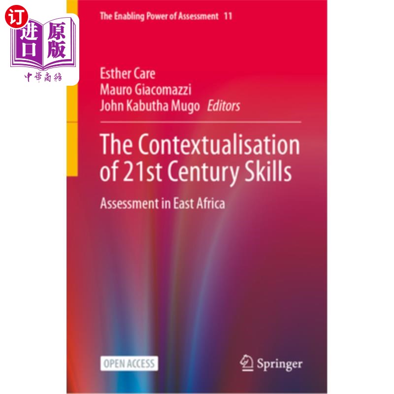 海外直订The Contextualisation of 21st Century Skills: Assessment in East Africa 21世纪技能的语境化:东非的评估