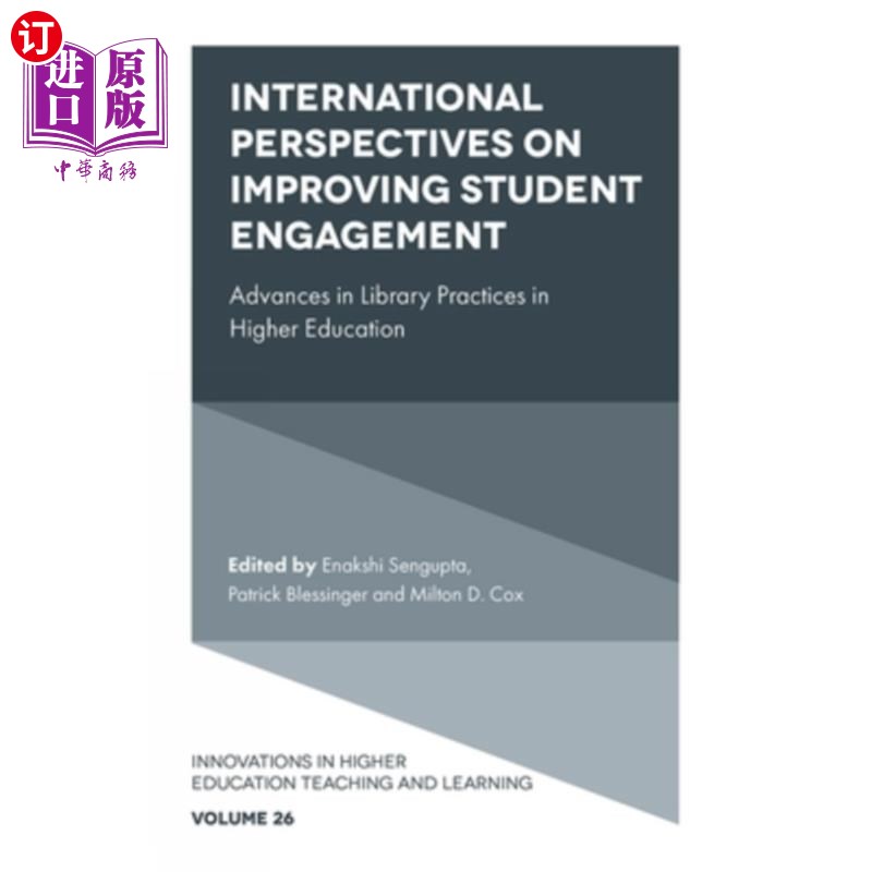 海外直订International Perspectives on Improving Student Engagement: Advances in Library提高学生参与度的国际视角:-封面