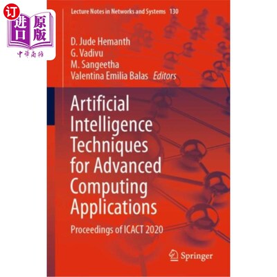 海外直订Artificial Intelligence Techniques for Advanced ... 高级计算应用的人工智能技术