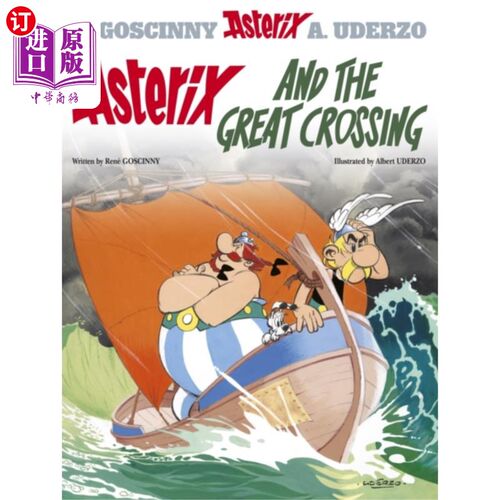 海外直订Asterix: Asterix and The Great Crossing 阿斯特里克斯:阿斯特里克斯和大十字
