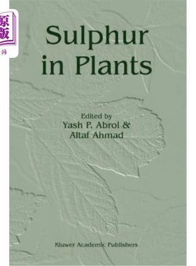 海外直订Sulphur in Plants 硫在植物