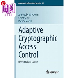 自适应密码 海外直订Adaptive Control Access 访问控制 Cryptographic