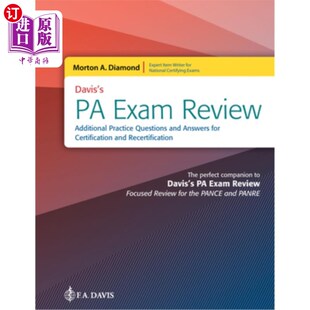 海外直订医药图书Davis's Pa Exam Review: Additional Practice Questions and Answers for Certificat 戴维斯的Pa考试回顾