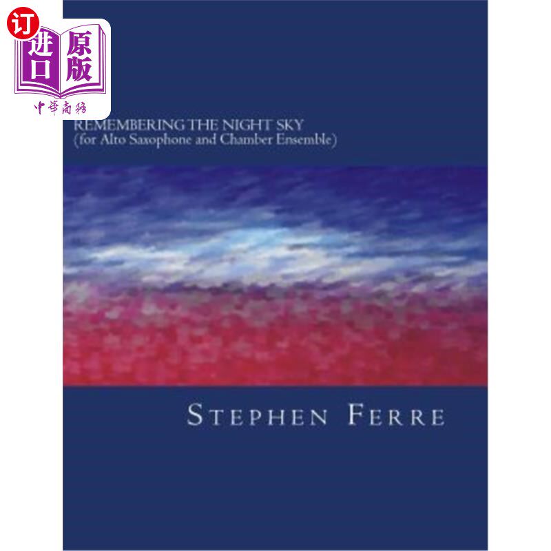 海外直订Remembering the Night Sky: (chamber version) 回忆夜空:(室内版)