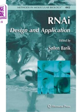 海外直订RNAi: Design and Application RNAi:设计与应用