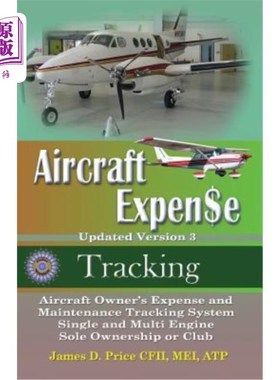 海外直订Aircraft Expense Tracking 飞机费用跟踪