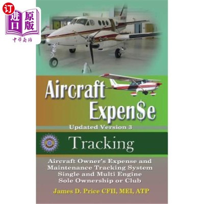 海外直订Aircraft Expense Tracking 飞机费用跟踪