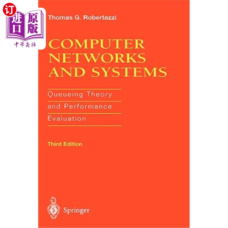 海外直订Computer Networks and Systems: Queueing Theory and Performance Evaluation 计算机与系统：排队理论与性能