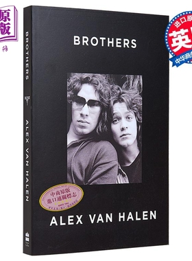 兄弟 范 海伦自传 英文原版 Brothers Alex Van Halen 亚历克斯 范 海伦 美国音乐家【中商原版】
