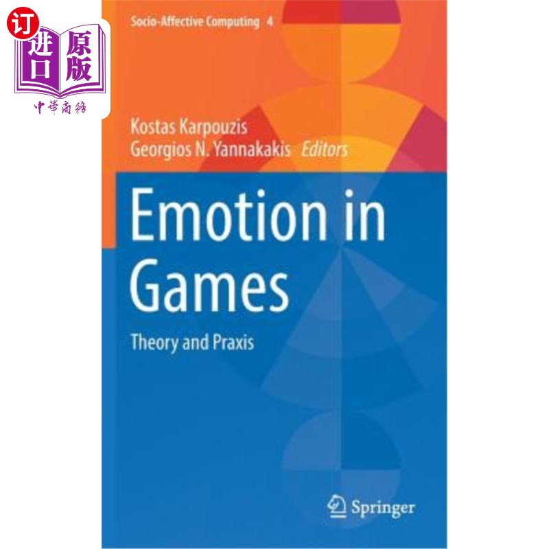海外直订医药图书Emotion in Games: Theory and Praxis 游戏中的情感:理论与实践