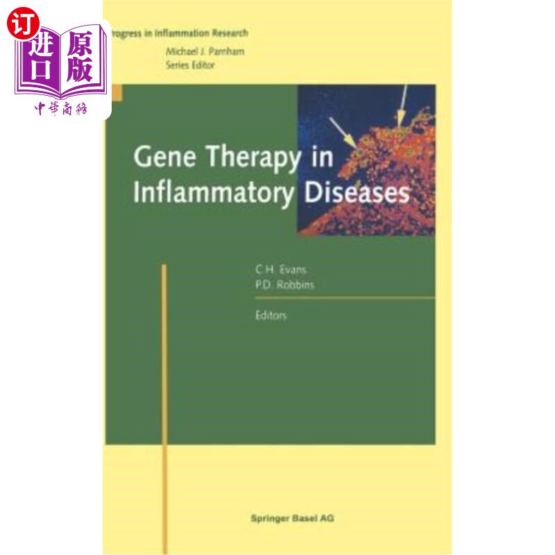 海外直订医药图书Gene Therapy in Inflammatory Diseases 炎症性疾病的基因治疗
