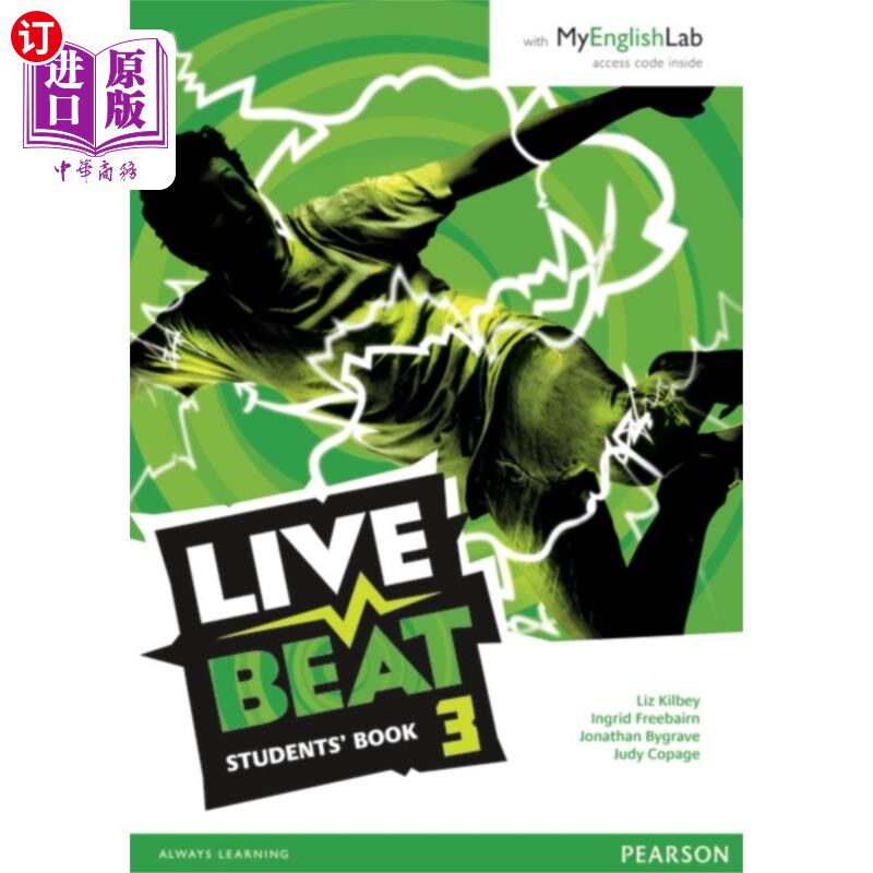 海外直订Live Beat 3 Student Book & MyEnglishLab Pack Live Beat 3学生书和我的英语实验室包