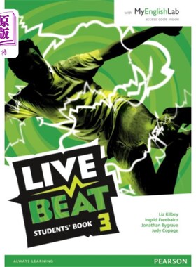 海外直订Live Beat 3 Student Book & MyEnglishLab Pack Live Beat 3学生书和我的英语实验室包