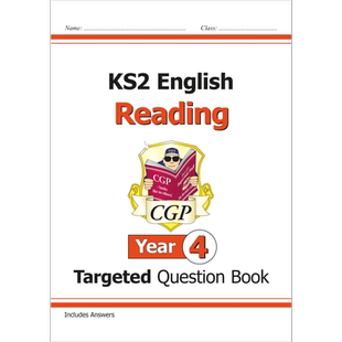 英国CGP KS2 English Targeted Question Book: Reading - Year 4【中商原版】