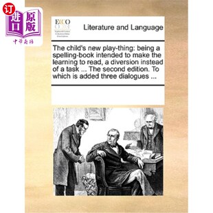 海外直订The Spelling the Book Intended Play Being 成为一本旨 孩子们 新玩物 New Thing Make Learning Child