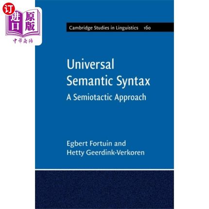 海外直订Universal Semantic Syntax 通用语义语法