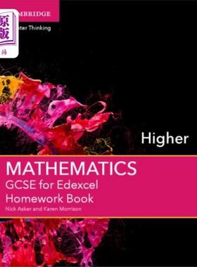海外直订GCSE Mathematics for Edexcel Higher Homework Book GCSE数学为eddexcel高等家庭作业书