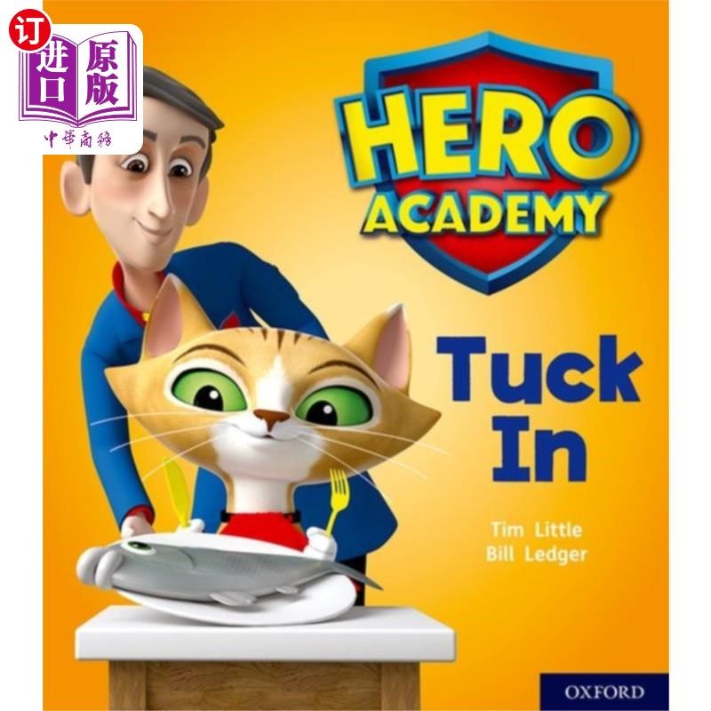 海外直订hero academy: oxford level 1 , pink book band: tuck in