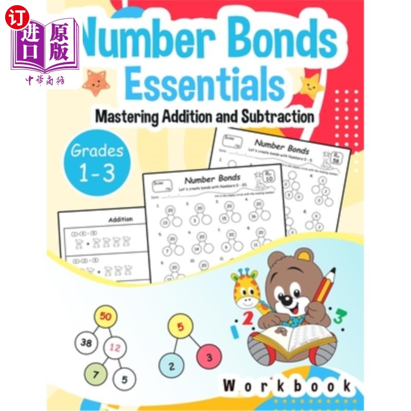 海外直订Number Bonds Essentials: Mastering Addition and Subtraction 数字债券要点：掌握加法和减法