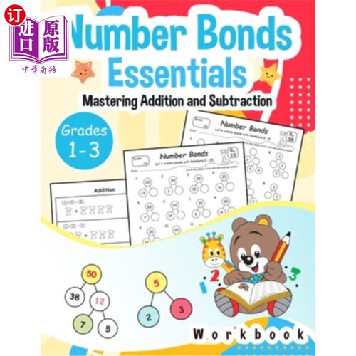 海外直订Number Bonds Essentials: Mastering Addition and Subtraction 数字债券要点：掌握加法和减法