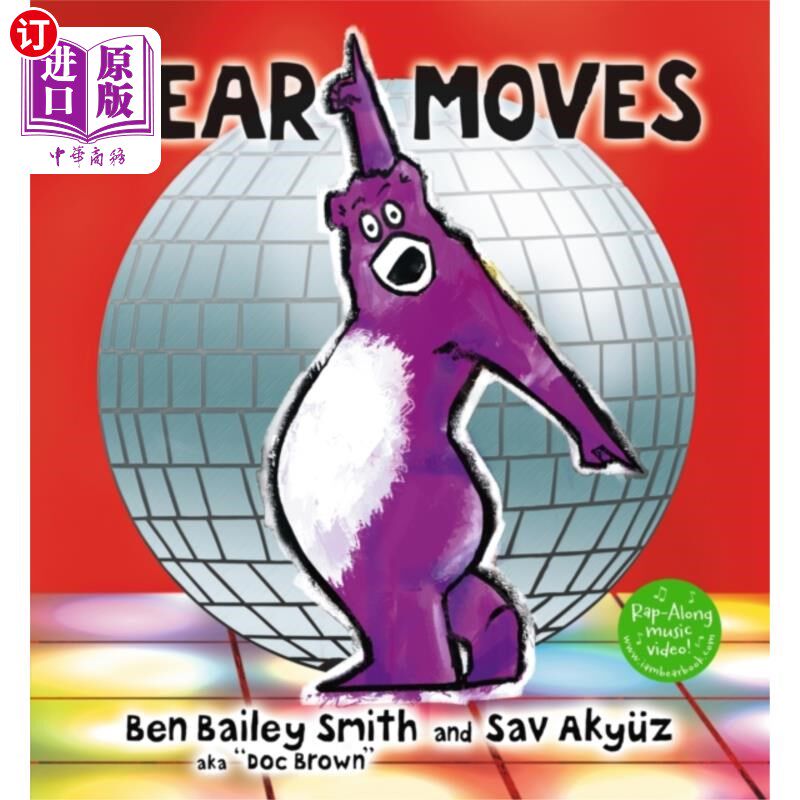 海外直订Bear Moves 黑熊