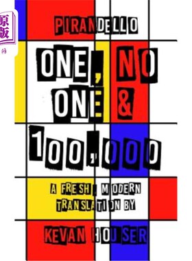 海外直订One, No One & 100,000: A Fresh, Modern Translation by Kevan Houser 一，没有一个和100000：一个新的，现代的翻