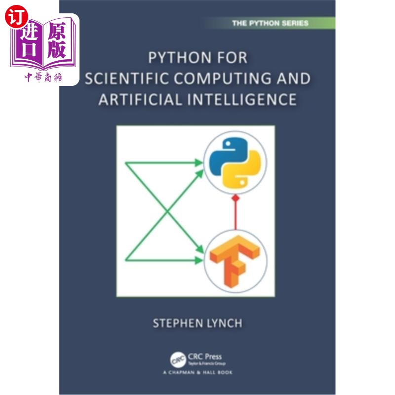 海外直订Python for Scientific Computing and Artificial Intelligence 科学计算和人工智能的Python