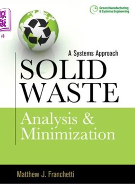 海外直订Solid Waste Analysis and Minimization: A Systems Approach 固体废物分析和最小化:一种系统方法