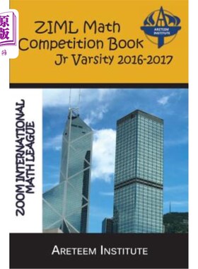 海外直订ZIML Math Competition Book Junior Varsity 2016-2017 Ziml数学竞赛书2016-2017年少年大学