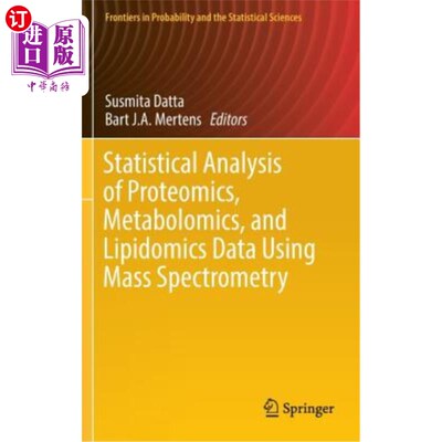 海外直订医药图书Statistical Analysis of Proteomics, Metabolomics, and Lipidomics Data Using Mass 使用质谱对蛋白质组