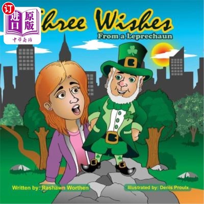 海外直订Three Wishes from a Leprechaun 小妖精的三个愿望