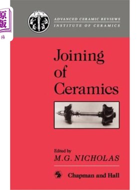 海外直订Joining of Ceramics 陶瓷连接