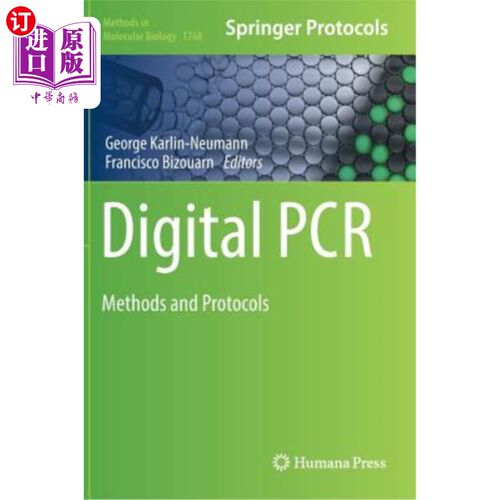 海外直订医药图书Digital PCR: Methods and Protocols 数字PCR:方法和协议