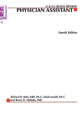 海外直订Appleton & Lange's Quick Review: Physician Assistant 阿普尔顿和兰格的快速回顾：医生助理