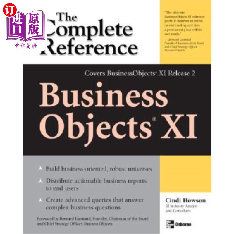 海外直订Businessobjects XI (Release 2): The Complete Reference