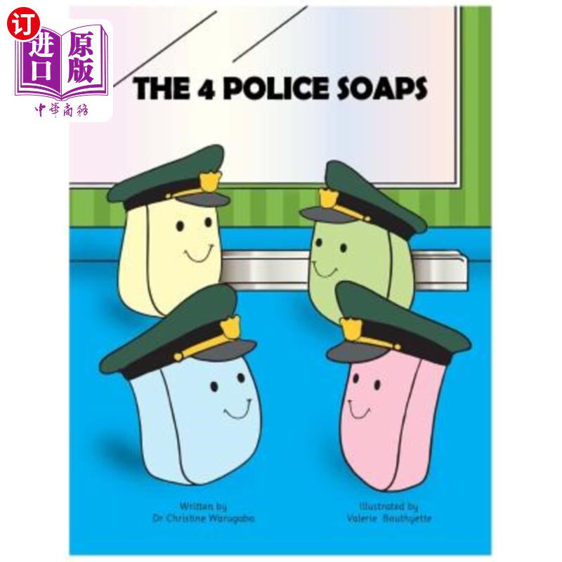 海外直订the 4 police soaps 4部警用肥皂剧