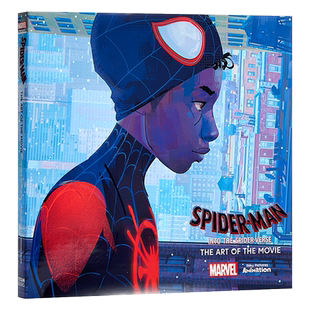 蜘蛛侠平行宇宙设定集 电影画册书 英文原版 Spider-Man Into Spider Verse 精装 索尼 漫威 可搭蜘蛛侠纵横宇宙设定集 中商