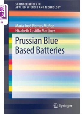 海外直订Prussian Blue Based Batteries 普鲁士蓝基电池