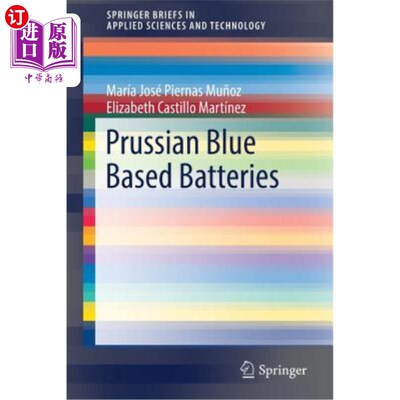 海外直订Prussian Blue Based Batteries 普鲁士蓝基电池