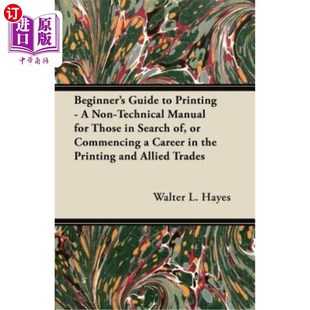 Non Technical Search Manual 印刷入门指南 Those Printing Guide 海外直订Beginner ——一本非 for