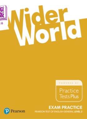 海外直订Wider World Exam Practice: Pearson Tests of English General Level 2(B1) 大世界考试实践：皮尔逊英语普通二级考试