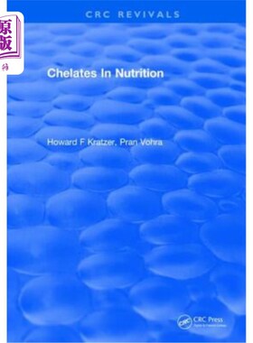 海外直订医药图书Chelates in Nutrition 营养中的螯合物