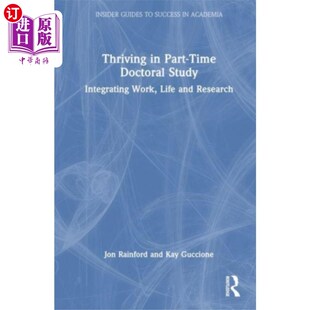 Study Part Doctoral 在职博士学习蓬勃发展 Time 海外直订Thriving