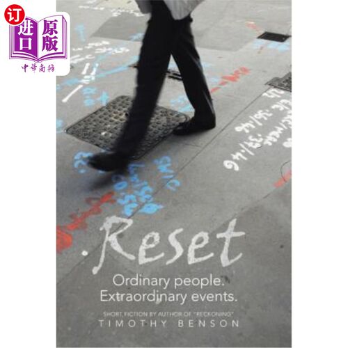 海外直订Reset: Ordinary People, Extraordinary Events 重置:普通人，非凡事件