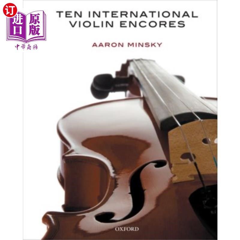 海外直订Ten International Violin Encores 十首国际小提琴重唱